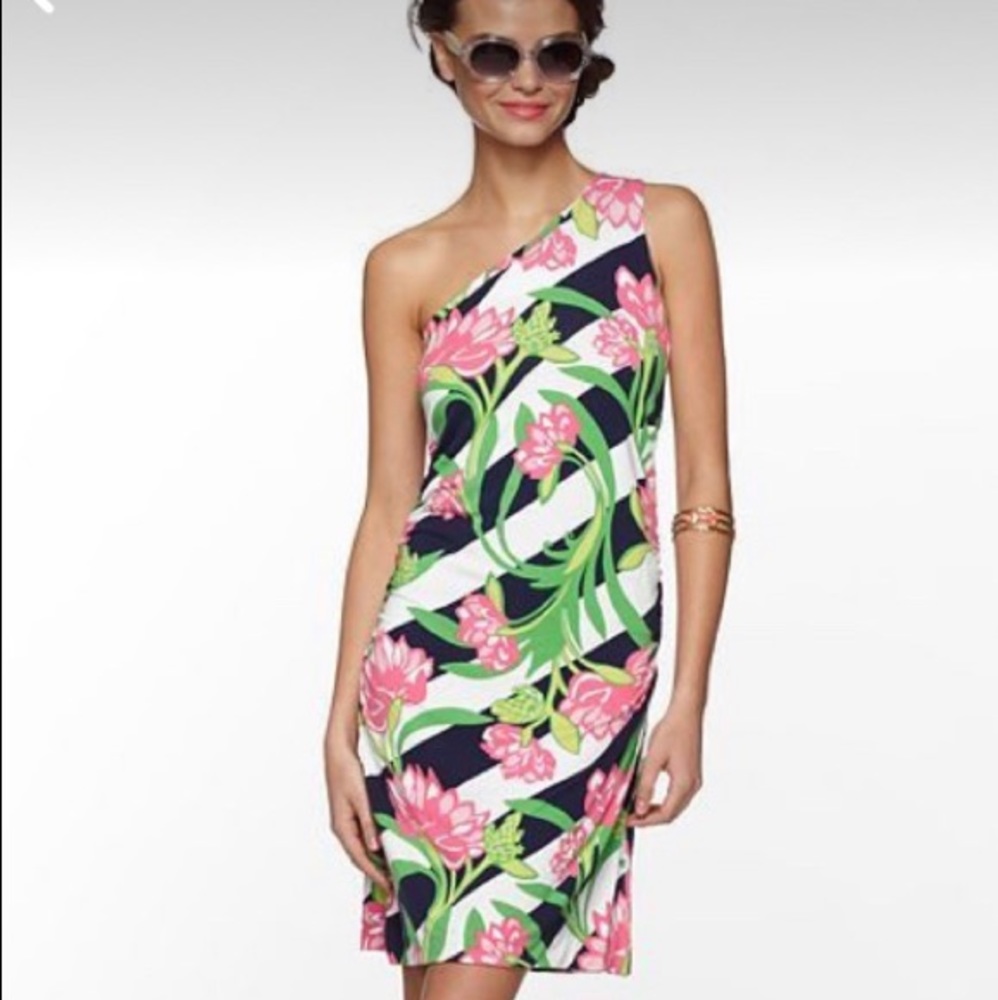 Bundle trade Lilly Pulitzer Madison Dress Jumping The Line Size M 🙌🏻